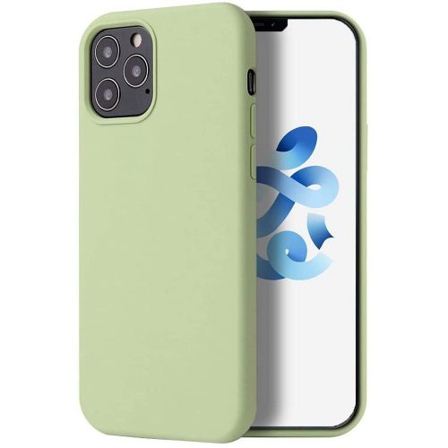 Xiaomi 15 Ultra, Szilikon tok, Wooze Liquid Silica Gel, világoszöld
