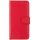 Xiaomi Redmi Note 14 5G (Global), Oldalra nyíló tok, stand, kártyatartóval, csatos, Tactical Field Notes, piros