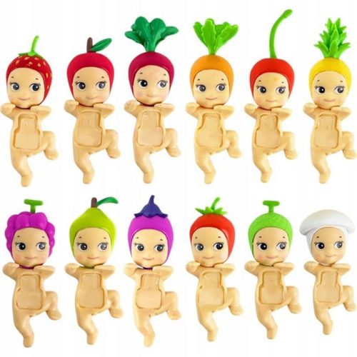Mini Angyal baba meglepetés figura, Hipper, gyűjthető, telefondísz, zsákbamacska, színes