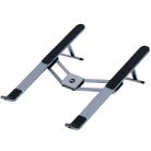 Univerzális asztali laptoptartó, állítható, összecsukható, Forcell F-Grip Fold Stand H Pro, szürke