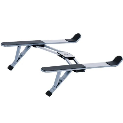 Univerzális asztali laptoptartó, állítható, összecsukható, Forcell F-Grip Fold Stand H Pro, szürke
