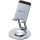 Univerzális asztali készüléktartó, dönthető, elforgatható, összecsukható, Forcell F-Grip Fold Stand 3 360, szürke
