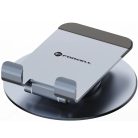 Univerzális asztali készüléktartó, dönthető, elforgatható, összecsukható, Forcell F-Grip Fold Stand 3 360, szürke