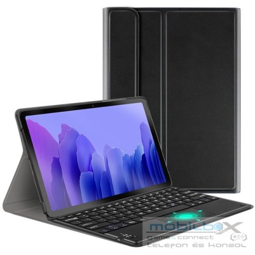 Xiaomi Pad 6 (11.0) / Pad 6 Pro (11.0), Bluetooth billentyűzetes, mappa tok, Touch Pad, mágneses rögzítés, Wooze Simple Touch, fekete