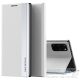 Huawei Honor Magic 6 Lite / X9b / X50, Oldalra nyíló tok, stand, Wooze Silver Line, világosszürke