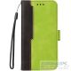 Apple iPhone 16, Oldalra nyíló tok, stand, kártyatartóval, kézpánttal, Wooze Colour Wallet, zöld
