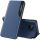 Apple iPhone 16 Plus, Oldalra nyíló tok, stand, Wooze FashionBook, kék