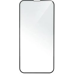   Apple iPhone 15 Plus / 16 Plus, Kijelzővédő fólia, ütésálló fólia (az íves részre is!), Tempered Glass (edzett üveg), betekintés elleni védelem, Privacy, fekete