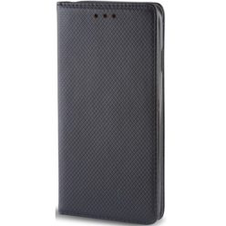   Motorola Edge 50 Neo, Oldalra nyíló tok, stand, Smart Magnet, fekete
