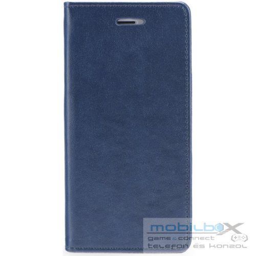 Xiaomi Redmi 13 4G / Note 13R / Poco M6 4G, Oldalra nyíló tok, stand, Magnet Book, sötétkék