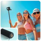 Prémium selfie bot és MonoPad, 30 - 93 cm, GoPro / DJI sportkamerákhoz, Tech-Protect GA100, fekete