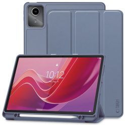   Lenovo Tab M11 (11.0) TB-330, mappa tok, közepesen ütésálló, érintőceruza tartó, érintőceruza nélkül, Trifold, TP SC Pen Holder, kék