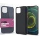 Samsung Galaxy S23 FE SM-S711, Szilikon tok, színes gombokkal, Xprotector Matte, áttetsző/fekete