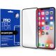 Huawei Honor Magic 7 Lite / X9c / X60 Pro, Kijelzővédő fólia, ütésálló fólia (az íves részre is!), Tempered Glass (edzett üveg), Xprotector Full 3D, fekete