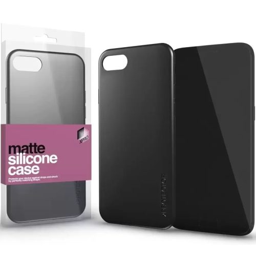 Samsung Galaxy S25 Ultra SM-S938, Szilikon tok, ultravékony, matt, Xprotector Matte, fekete