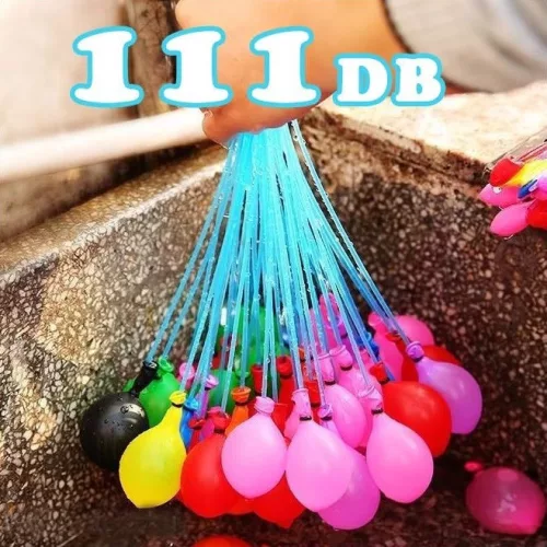 Wooze Magic Ballons Vízibomba szett, 3 x 37 db lufival, színes