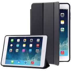   Apple iPad Mini / iPad Mini Retina / iPad Mini 3, mappa tok, Smart Case, fekete