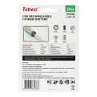 TCBEST újratölthető R6 (AA) elem 750 mAh, USB-C csatlakozóval és töltőkábellel (2db)