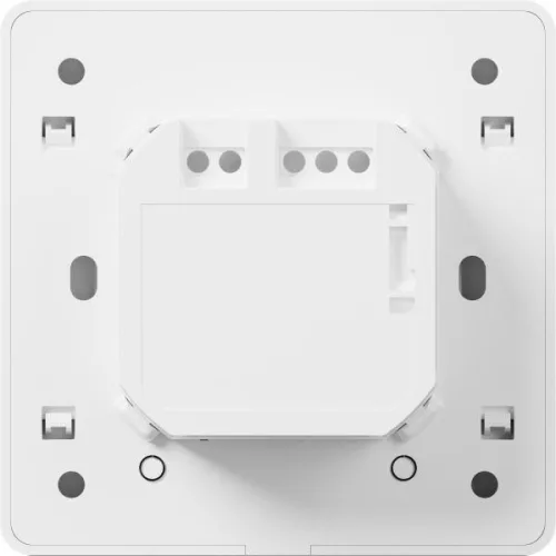 TESLA okos dupla kapcsoló, ZigBee protokollal, TESLA mobilalkalmazás támogatással, fehér