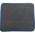 Egyoldalas mikroszálas autó tisztító, szárító törölköző, 60 x 90 cm, 700 g / nm, Wooze Car Towel, szürke/kék