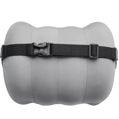 Baseus ComfortRide Series selyem autós fejtámla párna, szürke