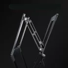 Tech-Protect ULS400 állítható / összecsukható univerzális asztali laptop tartó, ezüst