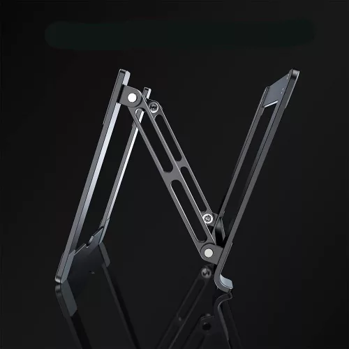 Tech-Protect ULS400 állítható / összecsukható univerzális asztali laptop tartó, ezüst