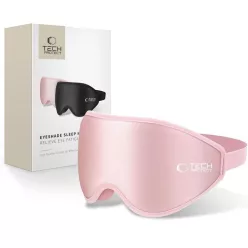   Tech-Protect EyeShade alvómaszk / szemfedő memóriahabbal, állítható pánttal, rózsaszín