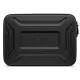Tech-Protect Kevlar Pro strapabíró laptop táska / tartó, megerősített peremmel, 13-14col, fekete