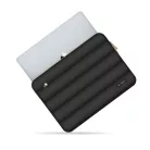 Tech-Protect Puffy univerzális laptop táska / tartó, ütéscsillapító habréteggel, plüss béléssel, 13-14col, fekete