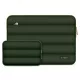Tech-Protect Puffy univerzális laptop táska / tartó, ütéscsillapító habréteggel, plüss béléssel, 15-16col, zöld