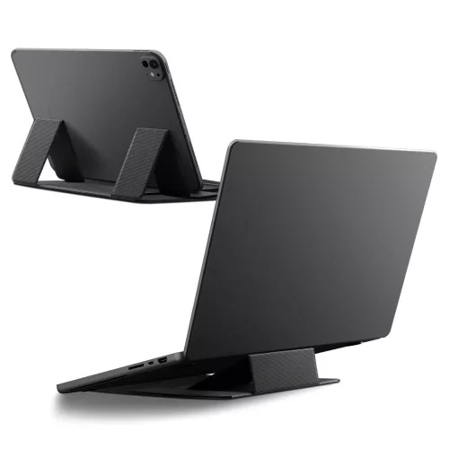 Spigen LD201-S8 összecsukható asztali laptop tartó, max. 16col, kompakt, sötétszürke