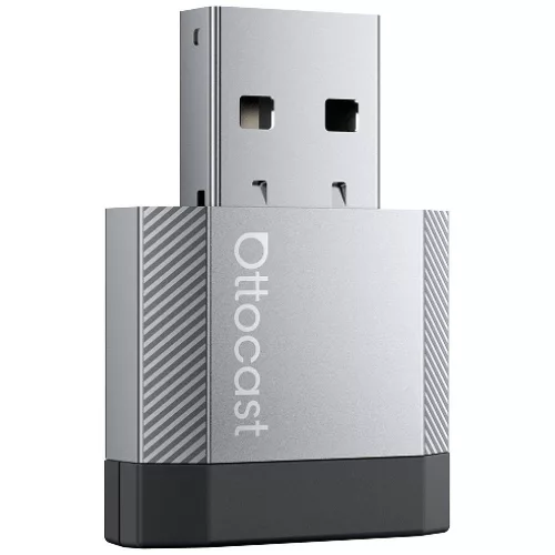 Ottocast CA530-T3 Mini Nova vezeték nélküli adapter Carplay&Android auto, bluetooth, ezüst