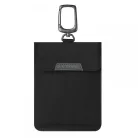 Spigen Faraday RFID blokkoló kulcstartó tok / táska, fekete (autó kulcshoz)
