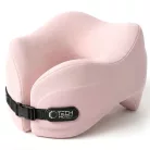 Tech-Protect ComfortRest utazó párna / nyakpárna memóriahabbal, állítható pánttal, rózsaszín