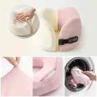 Tech-Protect ComfortRest utazó párna / nyakpárna memóriahabbal, állítható pánttal, rózsaszín