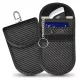 Tech-Protect KLR100 RFID blokkoló kulcstartó tok / táska, Carbon, fekete (autó kulcshoz, bankkártyához)