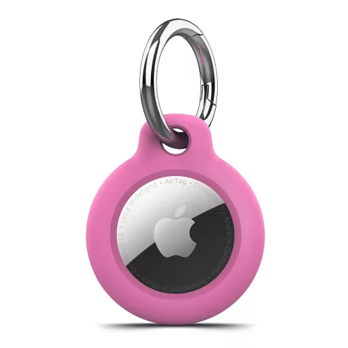 Tech-Protect Rough Apple Airtag / Airtag 2 tok, rózsaszín