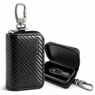 Tech-Protect KLR300 RFID blokkoló tartó / táska, Carbon, fekete (autó kulcshoz)