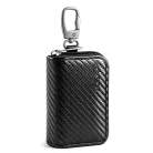 Tech-Protect KLR300 RFID blokkoló tartó / táska, Carbon, fekete (autó kulcshoz)
