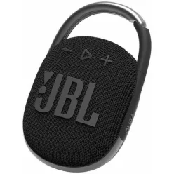   JBL Clip 4 hordozható bluetooth hangszóró, IP67, 5W, fekete(JBLCLIP4BLK)