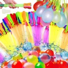 Vízibomba szett, 3 x 37 db lufival, Wooze Magic Ballons, színes