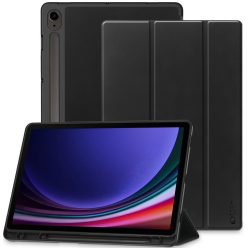   Samsung Galaxy Tab S9 FE (10.9) / Tab S10 FE (10.9) / Tab S10 Lite (10.9), mappa tok, közepesen ütésálló, érintőceruza tartó, érintőceruza nélkül, Trifold, TP SC Pen Holder, fekete