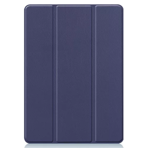 Xiaomi Pad 6 (11.0) / Pad 6 Pro (11.0), mappa tok, érintőceruza tartó, érintőceruza nélkül, Trifold, Wooze Trifold Pencil Holder, sötétkék