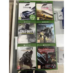   Xbox one játékcsomag - Forza 7, Forza Horizon 2, Call of Duty modern warfare, Titanfall 2, Call of Duty Advanced warfare, Killer Instinct - használt