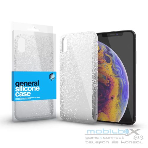 XPRO™ Szilikon tok ultravékony csillámos átlátszó Samsung Galaxy S21+ készülékhez