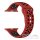 XPRO™ Apple Watch lélegző sport szíj Piros / Fekete Apple Watch 38mm / 40mm / 41mm / 42mm (S10) készülékhez
