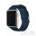 XPRO™ Apple Watch szőtt műanyag szíj Sötétkék Apple Watch 38mm / 40mm / 41mm / 42mm (S10) készülékhez