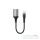 XO Adapter OTG NB201 Type-C to USB-A 150mm fekete