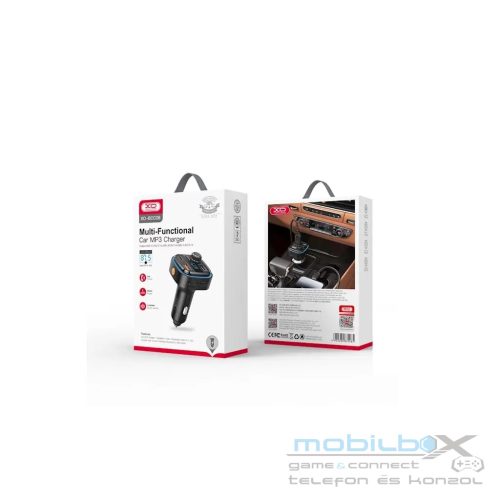 XO BCC08 FM Transzmitter Autós Töltő 3,1A